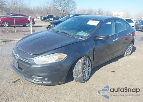 2014 Dodge Dart Limited z USA, uszkodzony, nr VIN 1C3CDFCB2ED702066